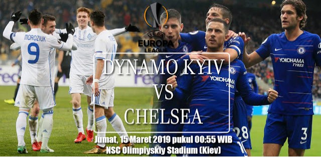 Prediksi Skor Bola Dynamo Kyiv vs Chelsea 15 Maret 2019