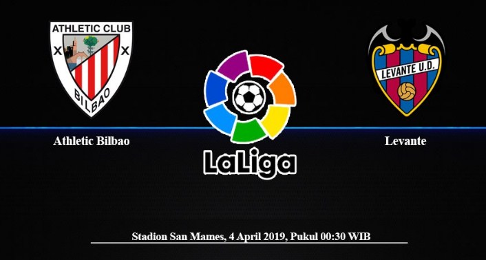 Prediksi Skor Bola Athletic Bilbao vs Levante 04 April 2019