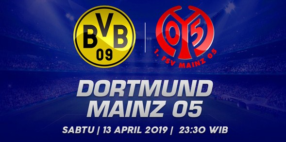 Prediksi Skor Bola Borussia Dortmund vs Mainz 05 13 April 2019