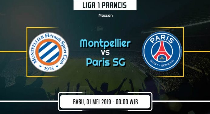 Prediksi Skor Bola Montpellier vs PSG 01 Mei 2019