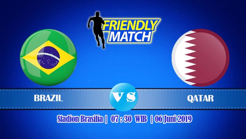 Prediksi Skor Bola Brazil vs Qatar 06 Juni 2019