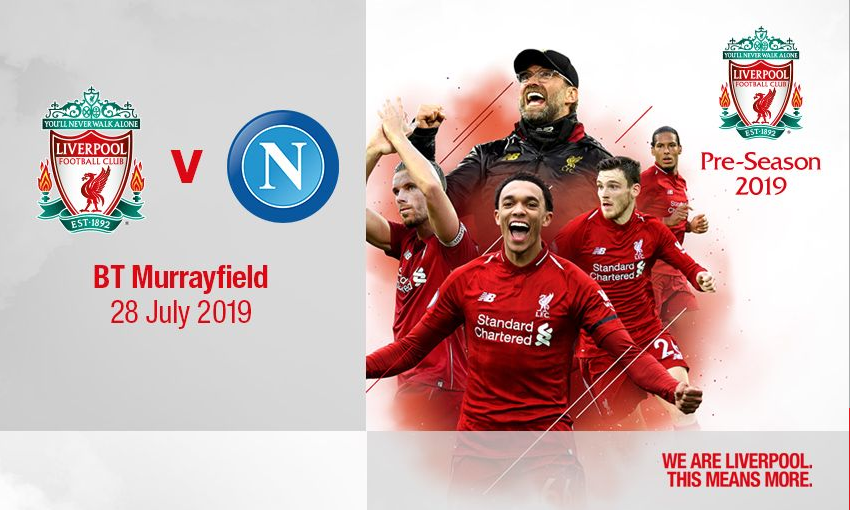 Prediksi Skor Bola Liverpool VS Napoli 28 Juli 2019