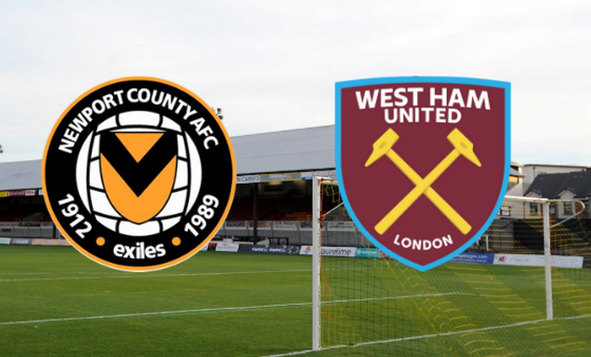 Prediksi Skor Bola Newport County VS West Ham 28 Agustus 2019
