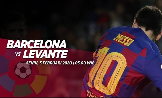 Prediksi Skor Bola Barcelona VS Levante 03 Februari 2020