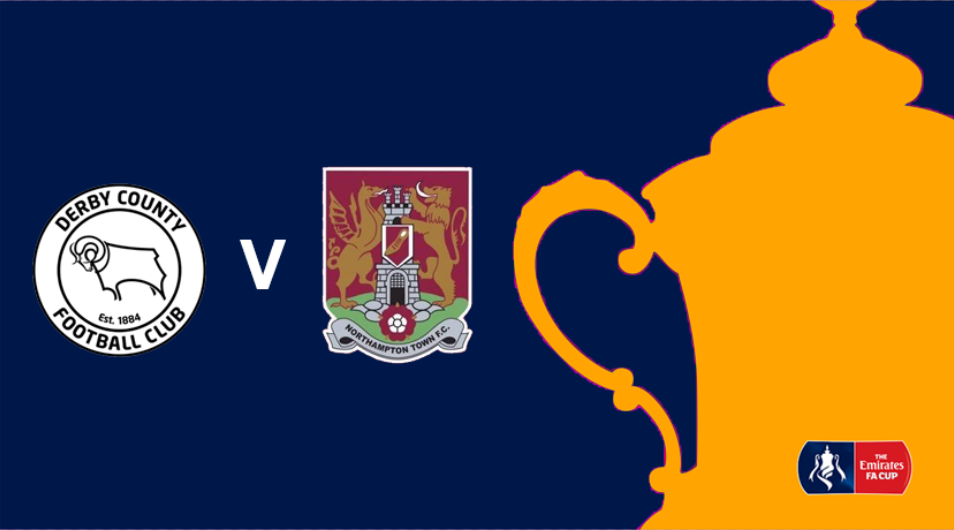 Prediksi Skor Bola Derby County VS Northampton Town 05 Februari 2020