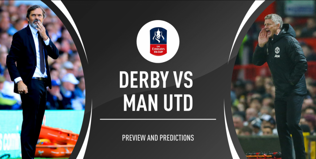 Prediksi Skor Bola Derby County VS Man Utd 06 Maret 2020