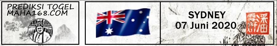 Prediksi Togel Sydney Hari Ini Tanggal 07 Juni