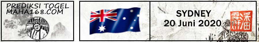 Prediksi Togel Sydney Hari Ini Tanggal 20 Juni