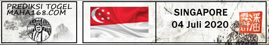 Prediksi Togel Singapore Hari Ini Tanggal 04 Juli