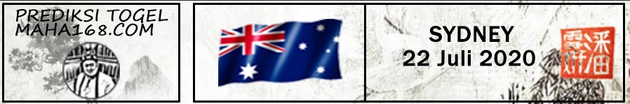Prediksi Togel Sydney Hari Ini Tanggal 22 Juli