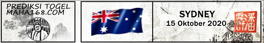 Prediksi Togel Sydney Kamis Tanggal 15 Oktober