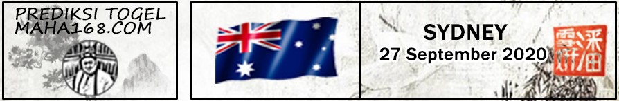 Prediksi Togel Sydney Minggu Tanggal 27 September