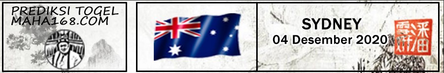 Prediksi Togel Sydney Jumat Tanggal 04 Desember
