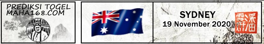 Prediksi Togel Sydney Kamis Tanggal 19 November