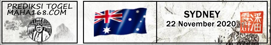 Prediksi Togel Sydney Minggu Tanggal 22 November