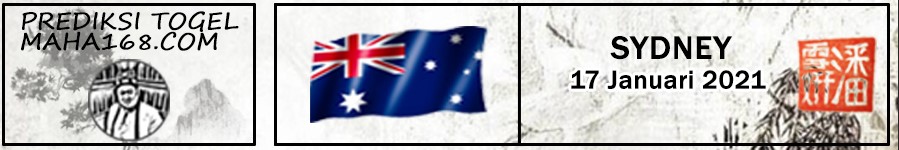 Prediksi Togel Sydney Minggu Tanggal 17 Januari
