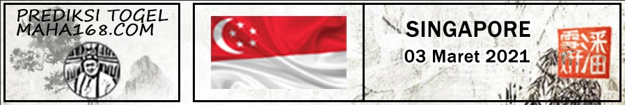 Prediksi Togel Singapore Rabu Tanggal 03 Maret