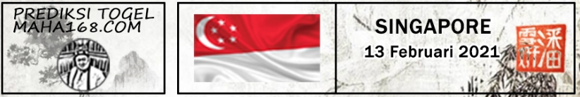 Prediksi Togel Singapore Sabtu Tanggal 13 Februari