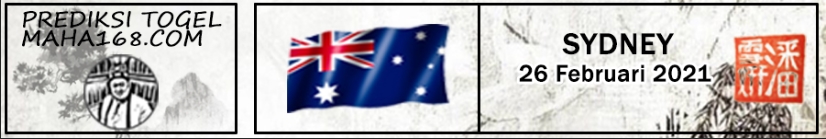 Prediksi Togel Sydney Jumat Tanggal 26 Februari