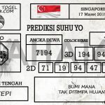 Prediksi Togel Singapore Hari ini Tanggal 17 Maret 2019