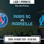 Prediksi Skor Bola PSG vs Marseille 18 Maret 2019