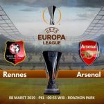 Prediksi Skor Bola Rennes vs Arsenal 08 Maret 2019