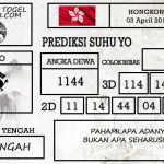 Prediksi Togel Hongkong Hari Ini Tanggal 03 April 2019