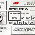 Prediksi Togel Singapore Hari Ini Tanggal 07 Maret 2019