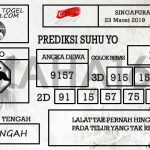 Prediksi Togel Singapore Hari Ini Tanggal 23 Maret 2019