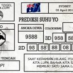 Prediksi Togel Sydney Hari Ini Tanggal 03 April 2019