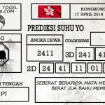 Prediksi Togel Hongkong Hari Ini Tanggal 17 April 2019