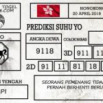 Prediksi Togel Hongkong Hari Ini Tanggal 20 April 2019
