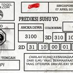 Prediksi Togel Singapore Hari Ini Tanggal 07 April 2019