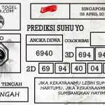 Prediksi Togel Singapore Hari Ini Tanggal 08 April 2019
