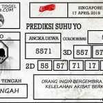 Prediksi Togel Singapore Hari Ini Tanggal 17 April 2019