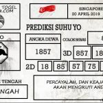 Prediksi Togel Singapore Hari Ini Tanggal 20 April 2019