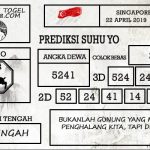 Prediksi Togel Singapore Hari Ini Tanggal 22 April 2019