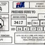 Prediksi Togel Sydney Hari Ini Tanggal 03 Mei 2019