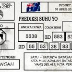 Prediksi Togel Sydney Hari Ini Tanggal 07 April 2019