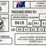 Prediksi Togel Sydney Hari Ini Tanggal 12 April 2019