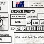 Prediksi Togel Sydney Hari Ini Tanggal 14 April 2019