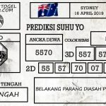 Prediksi Togel Sydney Hari Ini Tanggal 16 April 2019