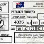 Prediksi Togel Sydney Hari Ini Tanggal 29 April 2019