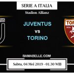 Prediksi Skor Bola Juventus vs Torino 04 Mei 2019
