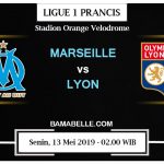 Prediksi Skor Bola Marseille vs Lyon 12 Mei 2019