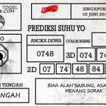 Prediksi Togel Singapore Hari Ini Tanggal 02 Juni 2019