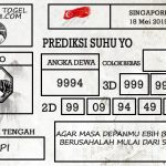 Prediksi Togel Singapore Hari Ini Tanggal 18 Mei 2019