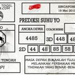 Prediksi Togel Singapore Hari Ini Tanggal 19 Mei 2019