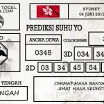 Prediksi Togel Sydney Hari Ini Tanggal 04 Juni 2019