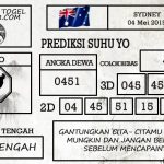 Prediksi Togel Sydney Hari Ini Tanggal 04 Mei 2019